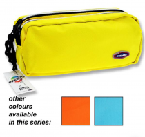 Premto Neon Twin Zip Pencil Case 3 Asst.