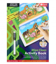 Ormond A4 14pg Wipe Clean Activity Book - Spot The Difference