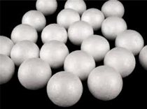Crafty Bitz Pkt.10 Polystyrene Balls - 3cm