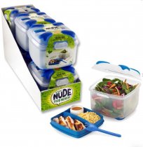 Smash Nude Food Mover 2 Tier Salad Box W/fork