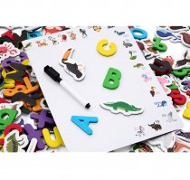 Clever Kidz Abc Magnets For Kids Gift Set - Magnetic Letters