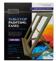 Icon Tabletop Wooden Painting Easel 250x55x300mm