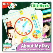 Little Hands Wooden Education Toy - About My Day