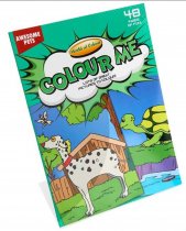 Woc A4 48pg Colouring Book - Pets