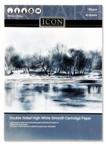 Icon A4 Sketch Book 185gsm 40 Sheets