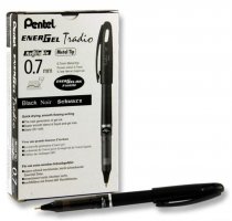 Pentel Energel Tradio 0.7mm Black Gel Pen - Black Ink