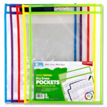 Student Solutions Pkt.5 Dry Erase Pockets