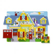 FAB FRIDAY SALE Sound Peg Puzzle -Around The House