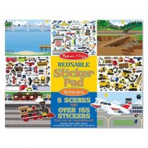 FAB FRIDAY SALE Melissa and Doug Reusable Stickers -Vehicles