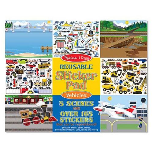 SALE Melissa and Doug Reusable Stickers -Vehicles was €7.50