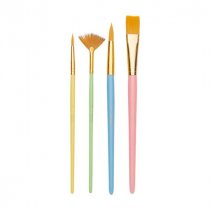 Icon Pkt.4 Nylon Paint Brushes