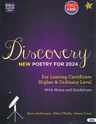 SALE-New Discovery 2024 Text & Portfolio Higher & Ordinary Level Leaving Certificate by Kevin McDermott & Ellen O'Reilly & Simon