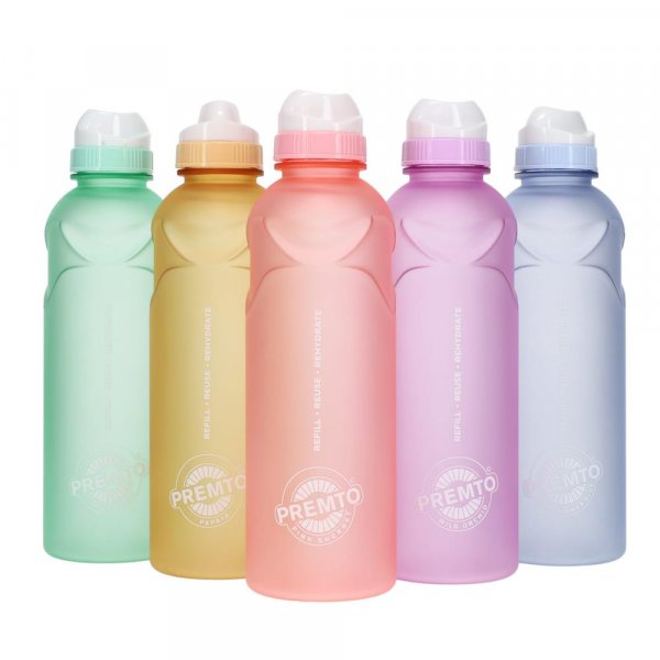 Premto Stealth Soft Touch Bottle 500ml - Premto Pastel 5 Asst.