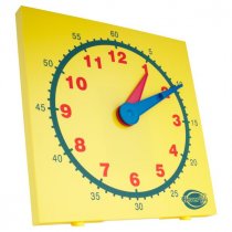 Clever Kidz 35cm Mechanical Demonstration Clock