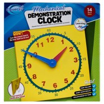 Clever Kidz 35cm Mechanical Demonstration Clock