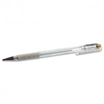 PentelPentel Hybrid Gel Grip K118 0.8mm Gel Pen - White Cdu
