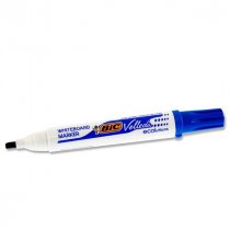 Bulk Buy-Bic Velleda Whiteboard Chisel Tip Marker - Blue