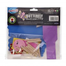 Crafty Bitz Build And Play - 2 Asst- Butterfly & Fairy door