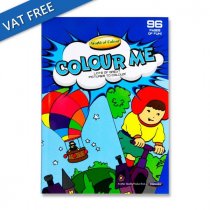 Woc A4 96pg Colour Fun Perforated Colouring Book