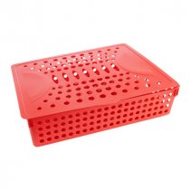 Premto A4 Heavy Duty File Storage - Ketchup Red