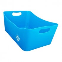 Large Storage Basket - Printer Blue