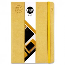 Nuco Nu Kraft A5 80pg Stitch Notebook - Manilla