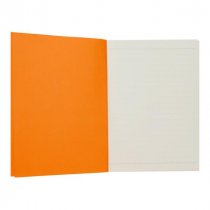 Colourblock A5 Notebook - Cantaloupe