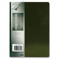 Premier A5 160pg Premier Metallics Notebook - 3 Asst