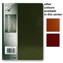 Premier A5 160pg Premier Metallics Notebook - 3 Asst