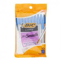 Bic Pkt.10 Cristal Pens-xtra smooth - Blue