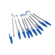 Bic Pkt.10 Cristal Pens-xtra smooth - Blue