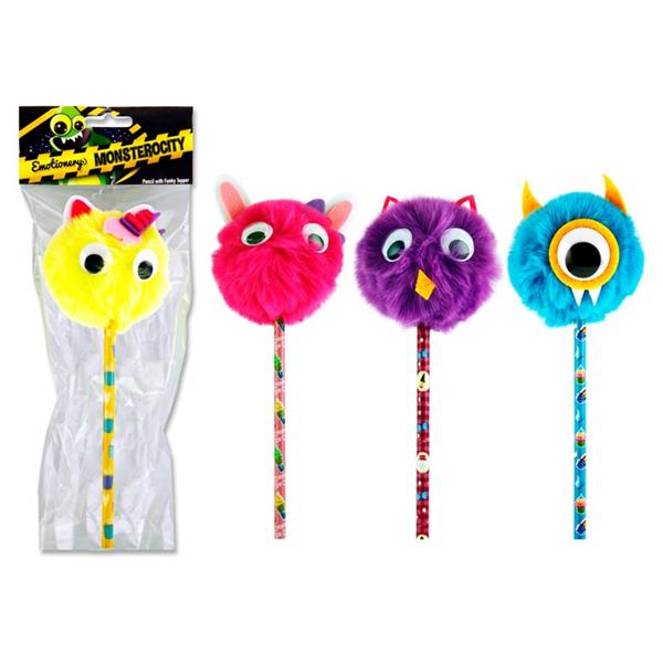 Emotionery Monsterocity Pencil With Funky Topper