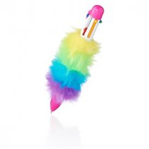 Emotionery Rainbow Plush 6-in-1 Ballpoint Pen