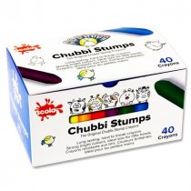 Scola Chubbi Stumps Chublets (40) - Crayons