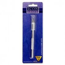 Icon Craft 41mm Aluminium Hobby Knife With Interchangeable Blade