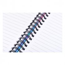 I Love Stationery * I Love Stationery A5 160Pg Wiro Notebook - Retro Palm