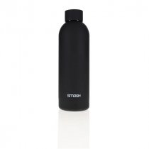 Smash 500ml Stainless Steel Twin Walled Bottle Black