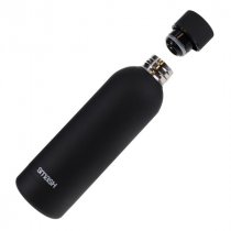 Smash 500ml Stainless Steel Twin Walled Bottle Black