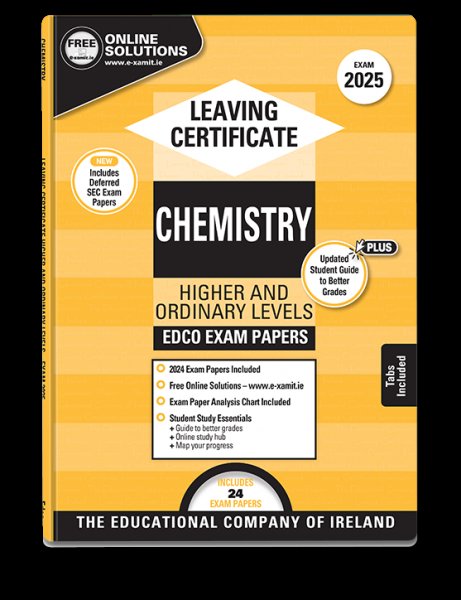 Leaving Cert - 2025 - Chemistry - Higher& Ord - Exam Papers