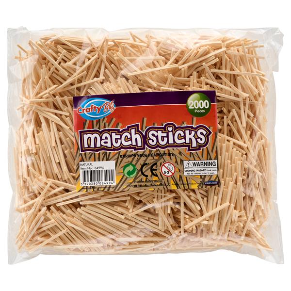 2000 Matchsticks - Natural