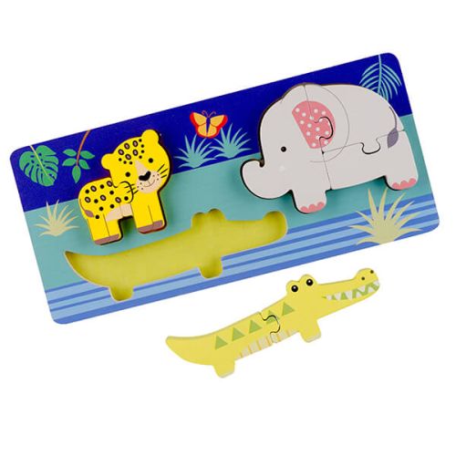 Jungle Animal Mini Puzzles