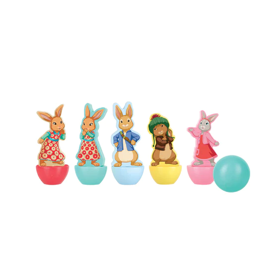 Peter Rabbit Wooden Skittle Set