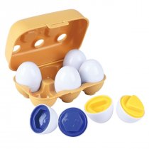 Rainbow Shape Sorter Eggs