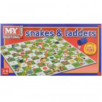 my traditional Game- Snakes & Ladders