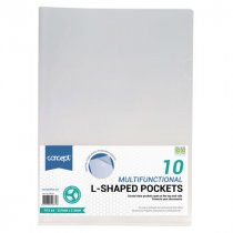 Concept Pkt.10 A4 L-Shaped Folders