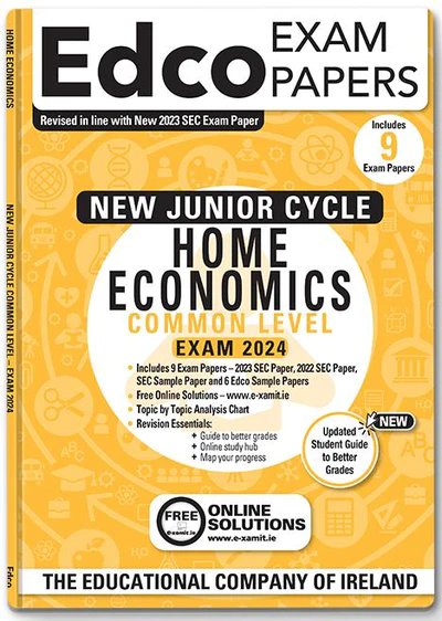 Junior Cycle Home Economics Common level Past Papers & Sample papers 2024