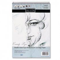 A3 185gsm Spiral Sketch Pad 20 Sheets