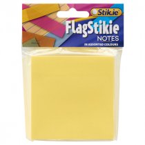 Square Flag Stickie Notes - Neon 4 Asst