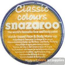 Snazaroo Classic Face Paint - bright yellow