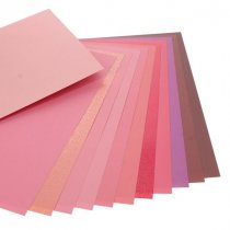 A4 180gsm Paper Pad 24 Sheets - Shades Of Pink